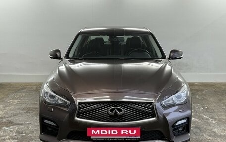 Infiniti Q50 I рестайлинг, 2014 год, 1 645 000 рублей, 2 фотография