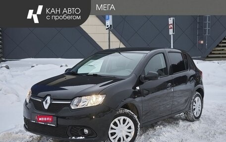 Renault Sandero II рестайлинг, 2015 год, 887 000 рублей, 1 фотография