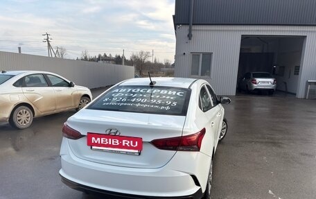 Hyundai Solaris II рестайлинг, 2020 год, 880 000 рублей, 3 фотография