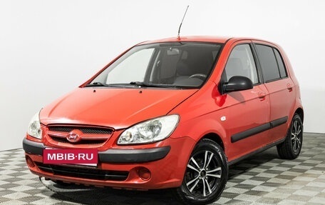 Hyundai Getz I рестайлинг, 2007 год, 399 585 рублей, 1 фотография