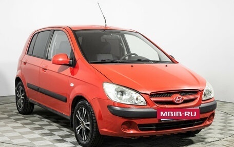 Hyundai Getz I рестайлинг, 2007 год, 399 585 рублей, 3 фотография
