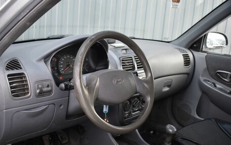 Hyundai Accent II, 2002 год, 169 888 рублей, 11 фотография