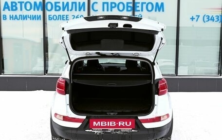 KIA Sportage III, 2012 год, 1 349 000 рублей, 19 фотография