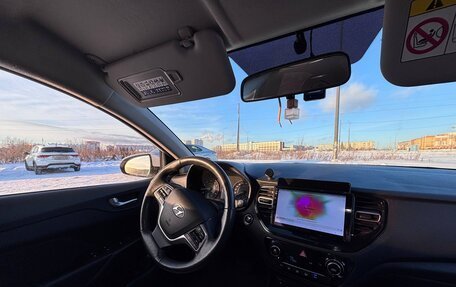 Hyundai Solaris II рестайлинг, 2021 год, 1 350 000 рублей, 7 фотография