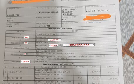 Jeep Grand Cherokee, 2021 год, 8 000 000 рублей, 16 фотография