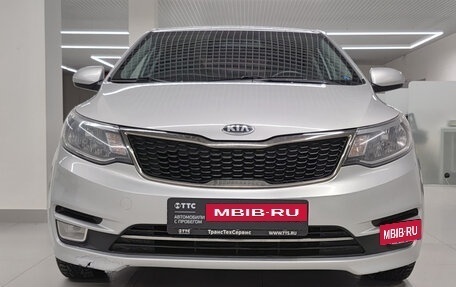 KIA Rio III рестайлинг, 2015 год, 904 000 рублей, 2 фотография