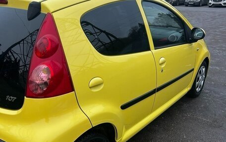 Peugeot 107 I рестайлинг, 2010 год, 450 000 рублей, 5 фотография