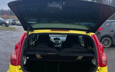 Peugeot 107 I рестайлинг, 2010 год, 450 000 рублей, 21 фотография