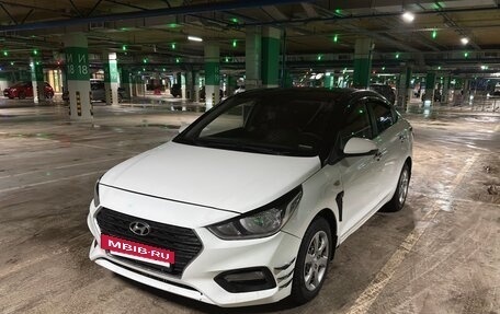 Hyundai Solaris II рестайлинг, 2017 год, 755 000 рублей, 2 фотография