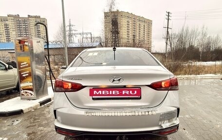 Hyundai Solaris II рестайлинг, 2021 год, 1 350 000 рублей, 3 фотография