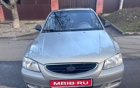 Hyundai Accent II, 2008 год, 430 000 рублей, 1 фотография
