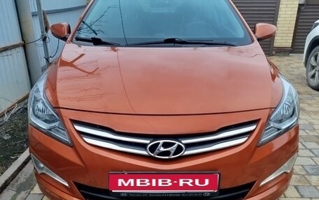 Hyundai Solaris II рестайлинг, 2015 год, 1 190 000 рублей, 3 фотография