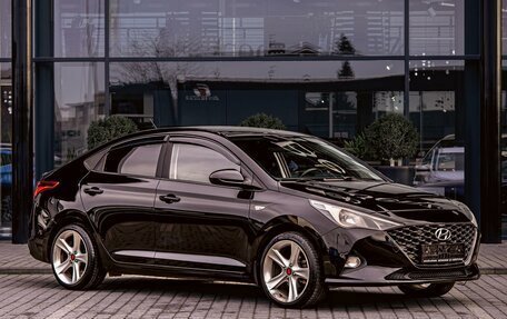 Hyundai Solaris II рестайлинг, 2021 год, 1 595 000 рублей, 3 фотография