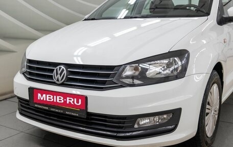 Volkswagen Polo VI (EU Market), 2016 год, 998 000 рублей, 10 фотография