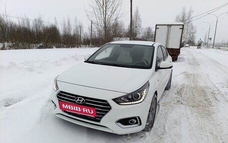 Hyundai Solaris II рестайлинг, 2017 год, 1 380 000 рублей, 11 фотография