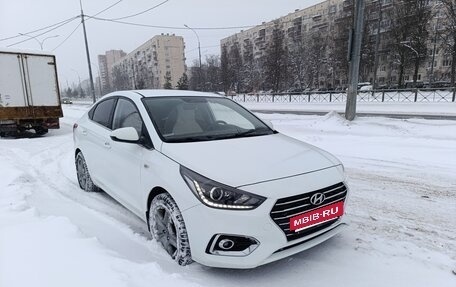 Hyundai Solaris II рестайлинг, 2017 год, 1 380 000 рублей, 9 фотография