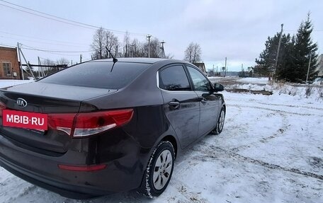 KIA Rio III рестайлинг, 2016 год, 4 фотография