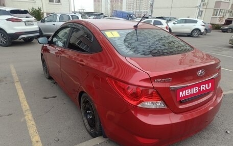 Hyundai Solaris II рестайлинг, 2011 год, 650 000 рублей, 7 фотография