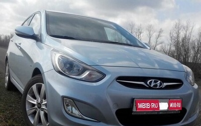 Hyundai Solaris II рестайлинг, 2012 год, 540 000 рублей, 1 фотография