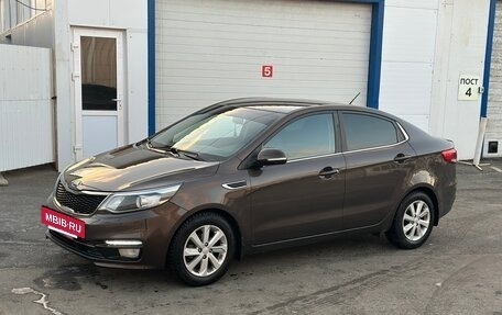 KIA Rio III рестайлинг, 2015 год, 950 000 рублей, 6 фотография