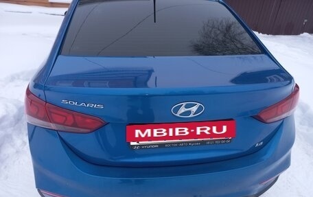 Hyundai Solaris II рестайлинг, 2017 год, 1 200 000 рублей, 5 фотография