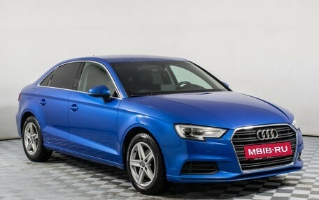 Audi A3, 2019 год, 2 140 000 рублей, 3 фотография