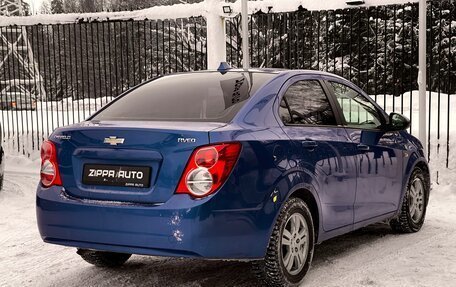 Chevrolet Aveo III, 2013 год, 639 000 рублей, 4 фотография