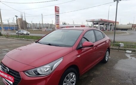 Hyundai Solaris II рестайлинг, 2017 год, 1 480 000 рублей, 24 фотография