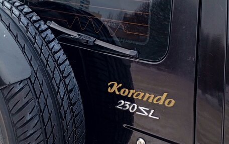 SsangYong Korando III, 2002 год, 550 000 рублей, 35 фотография