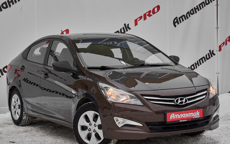 Hyundai Solaris II рестайлинг, 2015 год, 1 110 000 рублей, 5 фотография