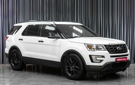 Ford Explorer VI, 2016 год, 3 149 000 рублей, 1 фотография