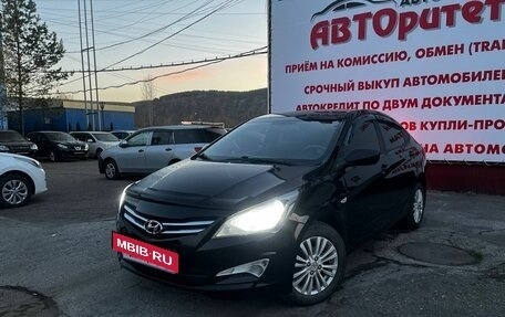 Hyundai Solaris II рестайлинг, 2014 год, 730 000 рублей, 3 фотография