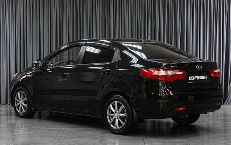 KIA Rio III рестайлинг, 2013 год, 999 000 рублей, 2 фотография