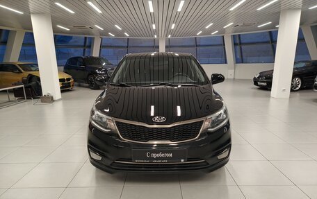 KIA Rio III рестайлинг, 2016 год, 990 000 рублей, 3 фотография