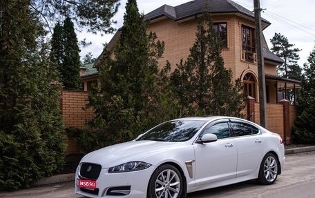 Jaguar XF I рестайлинг, 2012 год, 1 550 000 рублей, 1 фотография