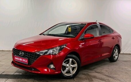 Hyundai Solaris II рестайлинг, 2021 год, 1 590 000 рублей, 1 фотография