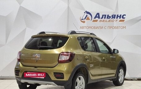 Renault Sandero II рестайлинг, 2016 год, 1 100 000 рублей, 3 фотография