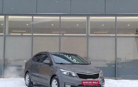 KIA Rio III рестайлинг, 2016 год, 599 000 рублей, 2 фотография