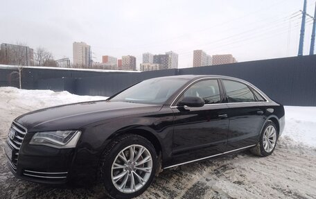 Audi A8, 2013 год, 1 790 000 рублей, 4 фотография