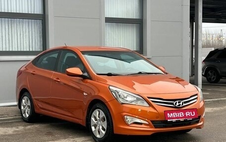 Hyundai Solaris II рестайлинг, 2014 год, 860 000 рублей, 3 фотография