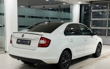 Skoda Rapid I, 2016 год, 1 365 000 рублей, 6 фотография