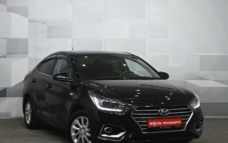 Hyundai Solaris II рестайлинг, 2017 год, 1 400 000 рублей, 3 фотография