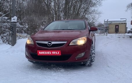 Opel Astra J, 2010 год, 535 000 рублей, 10 фотография