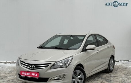 Hyundai Solaris II рестайлинг, 2015 год, 1 070 000 рублей, 1 фотография