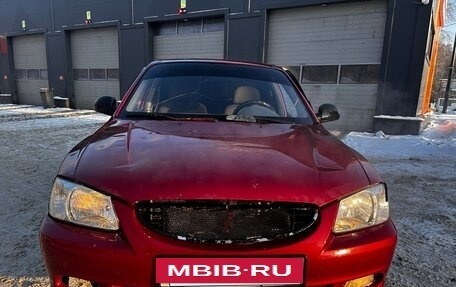 Hyundai Accent II, 2004 год, 170 000 рублей, 4 фотография