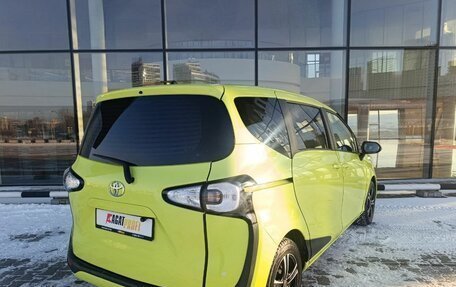 Toyota Sienta II, 2017 год, 1 190 000 рублей, 6 фотография