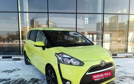 Toyota Sienta II, 2017 год, 1 190 000 рублей, 3 фотография