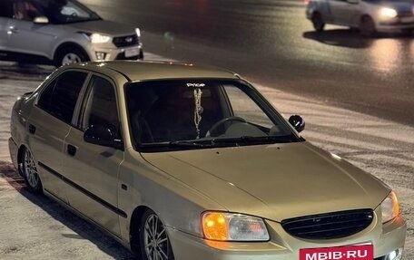 Hyundai Accent II, 2003 год, 495 000 рублей, 5 фотография
