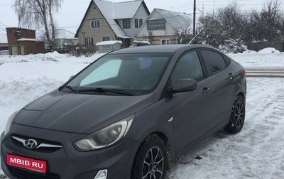 Hyundai Solaris II рестайлинг, 2011 год, 615 000 рублей, 1 фотография