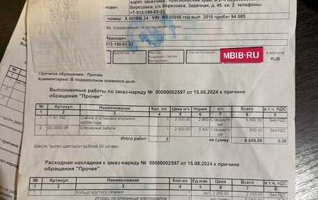 BMW 5 серия, 2018 год, 2 850 000 рублей, 20 фотография